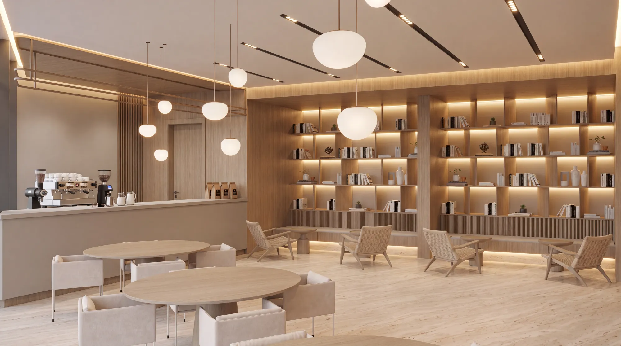 Kahve, kitap ve komşuluk için sıcak bir buluşma noktası