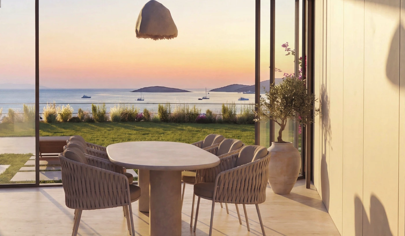 Tip D1 4+1 Villa yaşam atmosferi