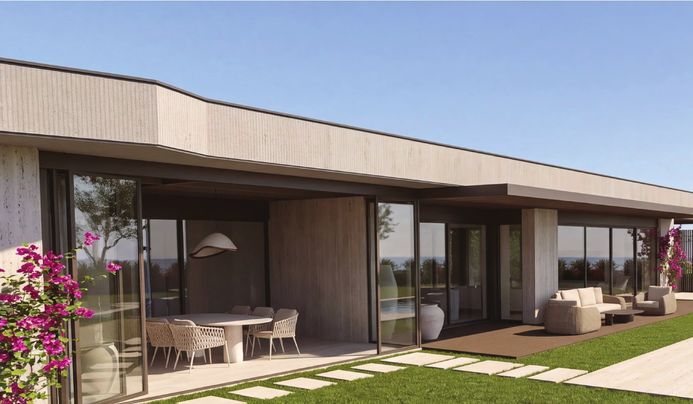 Tip E 4+1 Villa yaşam atmosferi